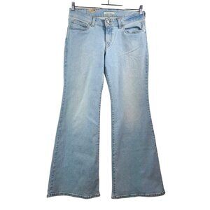 Levis Superlow Flare Oops I did it Jeans light wash Y2K sz 31